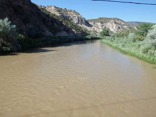 GDMBR: Upstream view of Rio Chama.